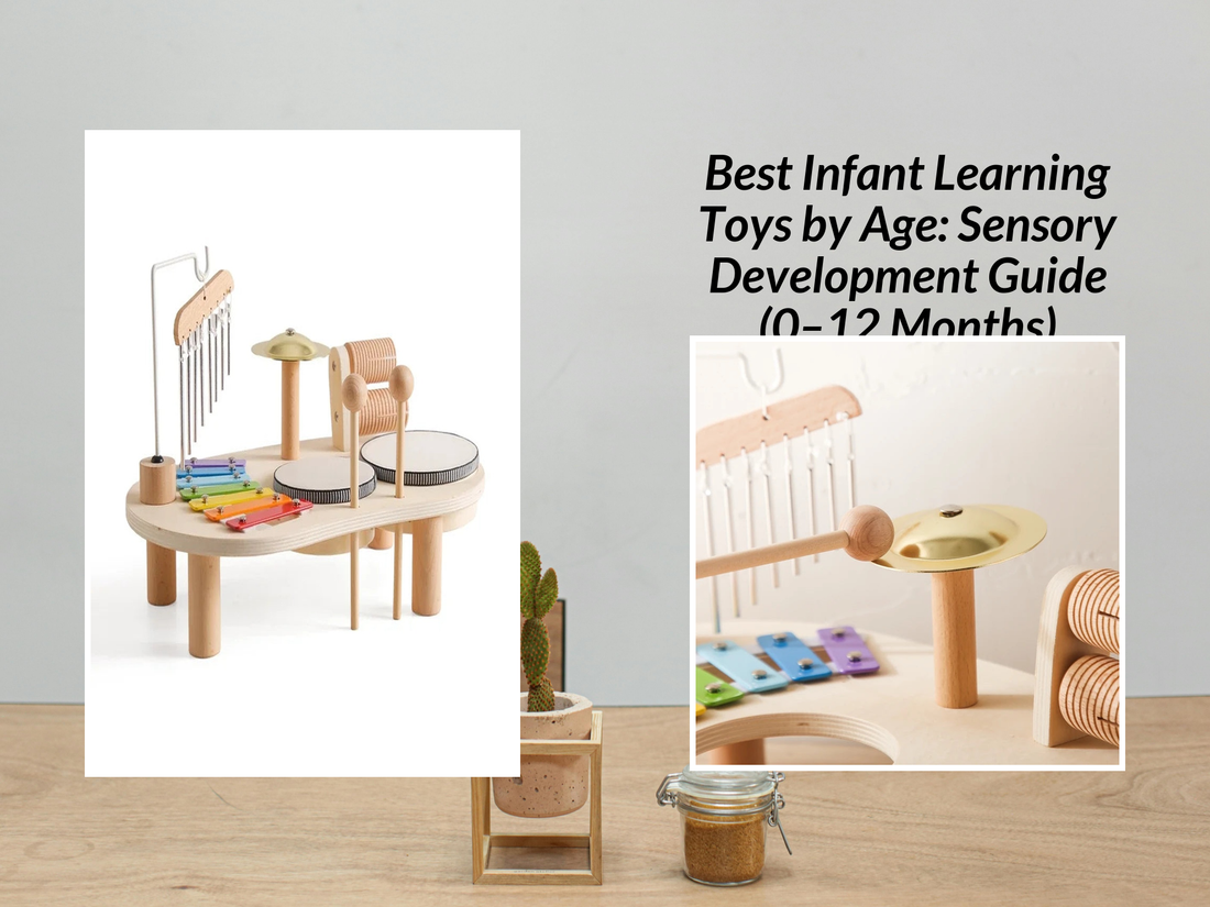 Best Infant Learning Toys by Age: Sensory Development Guide (0–12 Months)