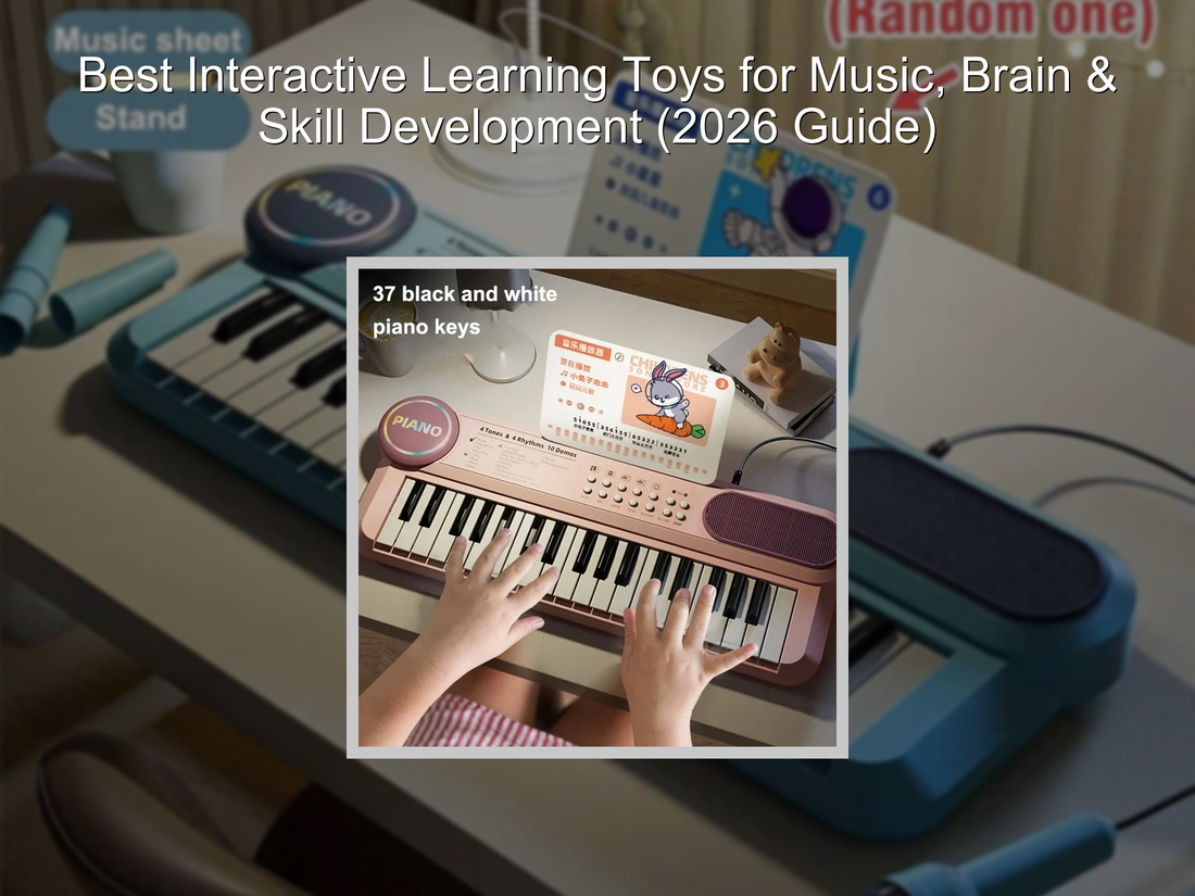 Best Interactive Learning Toys for Music, Brain & Skill Development (2026 Guide)