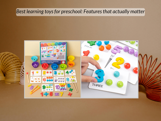 Best learning toys for preschool: Features that actually matter