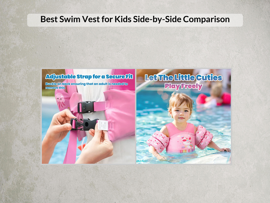Best Swim Vest for Kids Side-by-Side Comparison