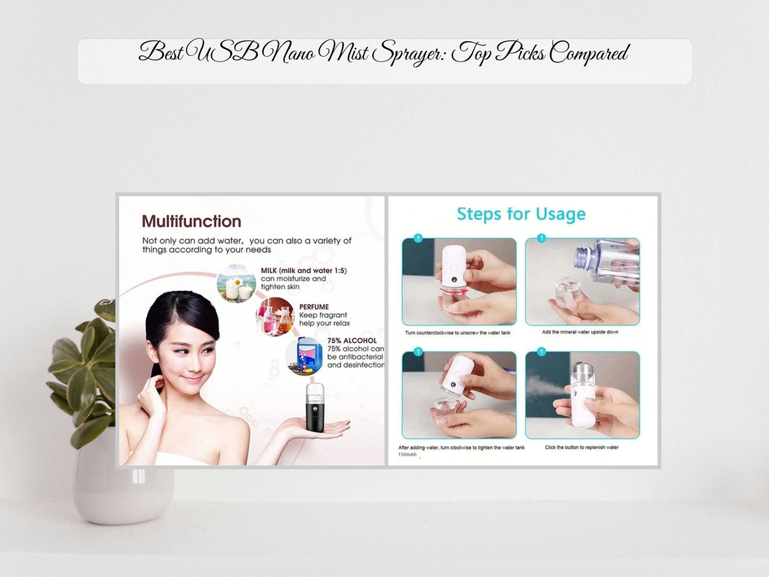 Best USB Nano Mist Sprayer: Top Picks Compared