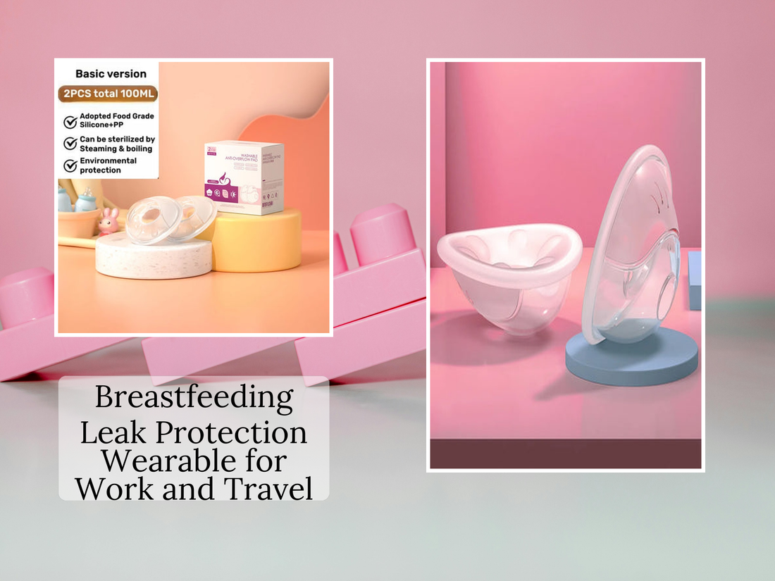 Breastfeeding Leak Protection Wearable for Work and Travel