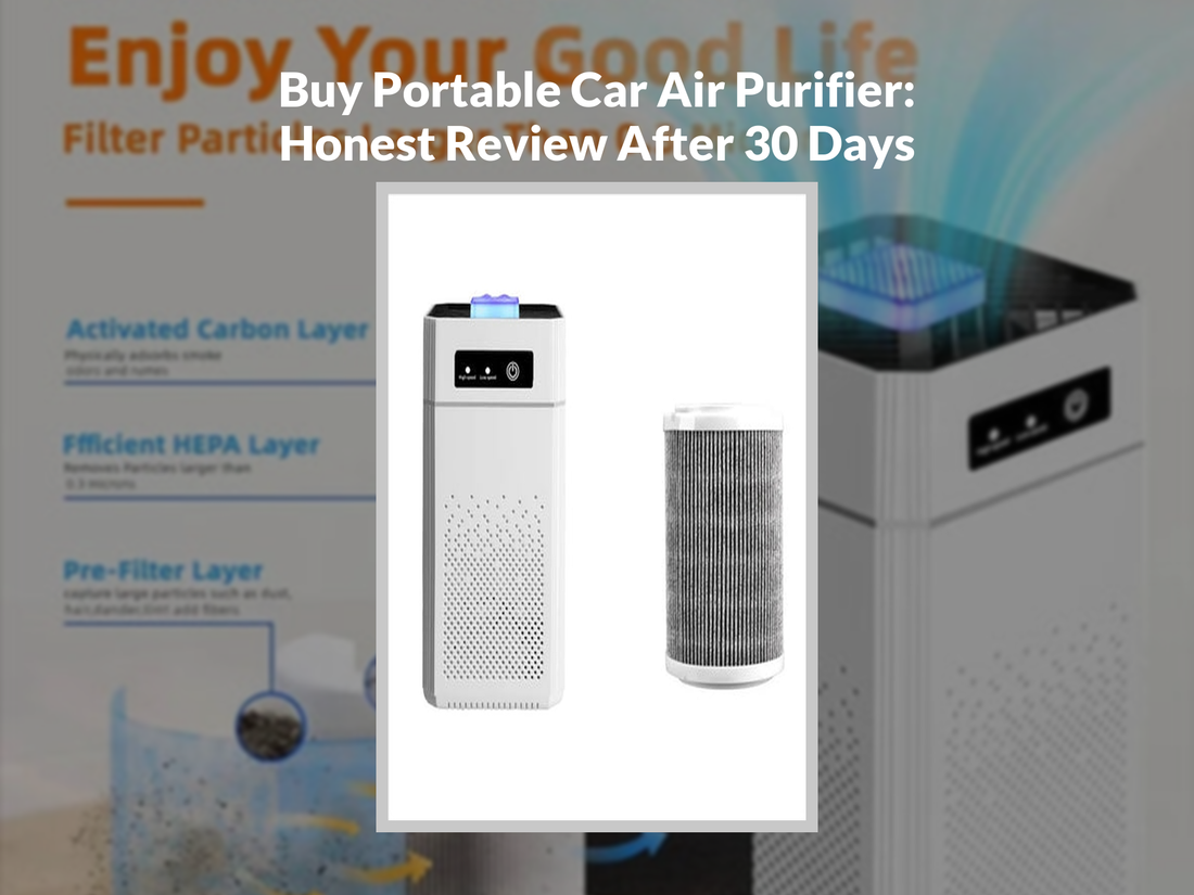 Buy Portable Car Air Purifier: Honest Review After 30 Days