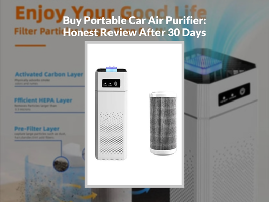 Buy Portable Car Air Purifier: Honest Review After 30 Days