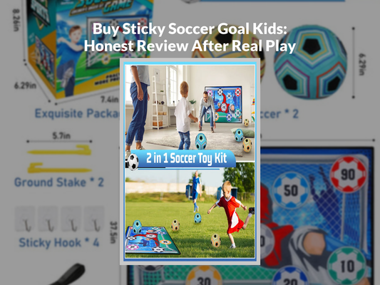 Buy Sticky Soccer Goal Kids: Honest Review After Real Play
