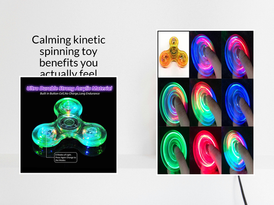 Calming kinetic spinning toy benefits you actually feel