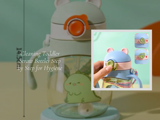 Cleaning Toddler Straw Bottles Step by Step for Hygiene
