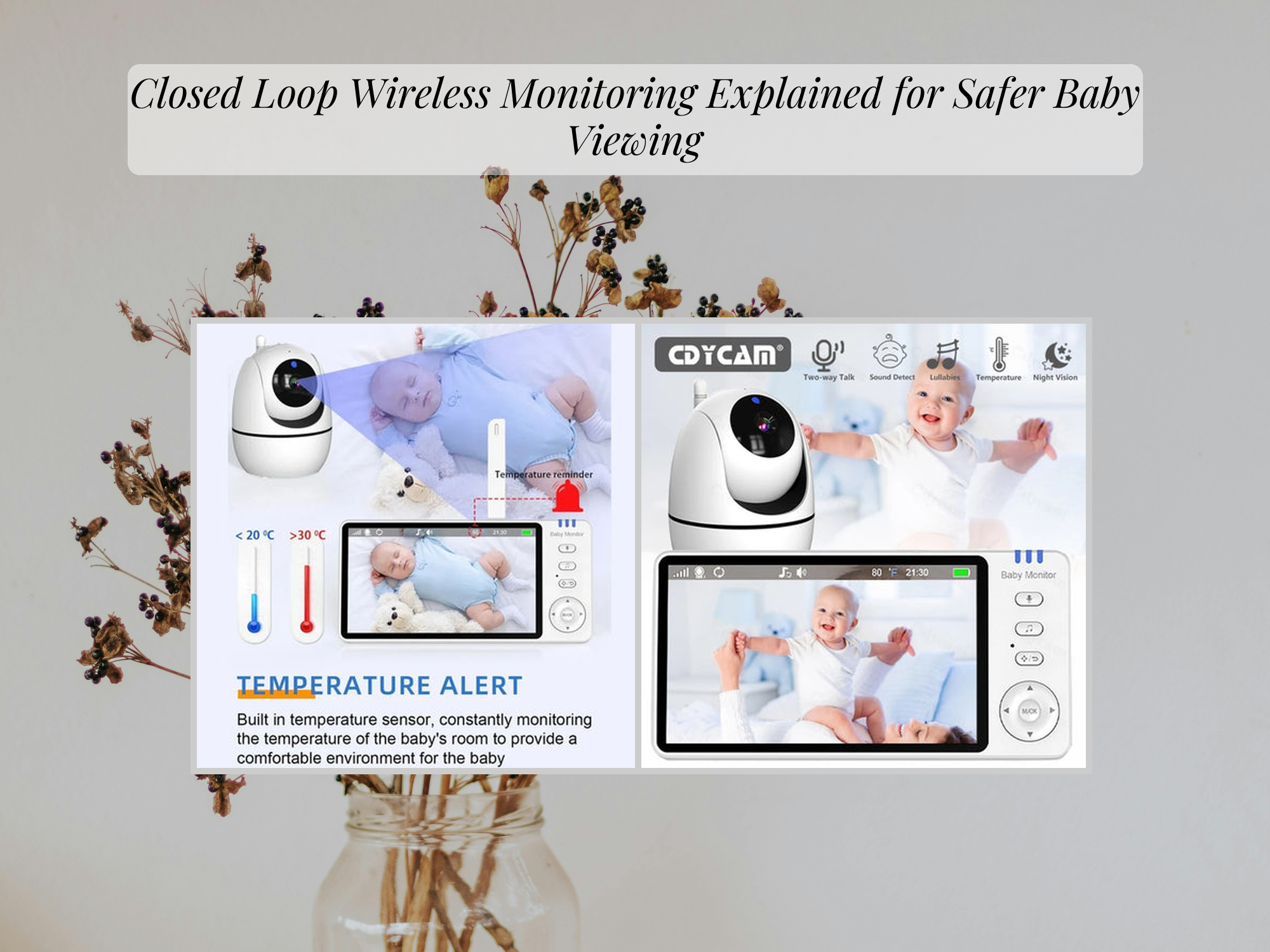Closed Loop Wireless Monitoring Explained for Safer Baby Viewing ...