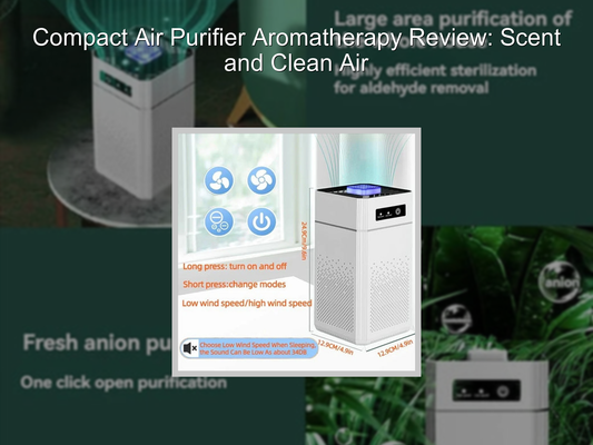 Compact Air Purifier Aromatherapy Review: Scent and Clean Air