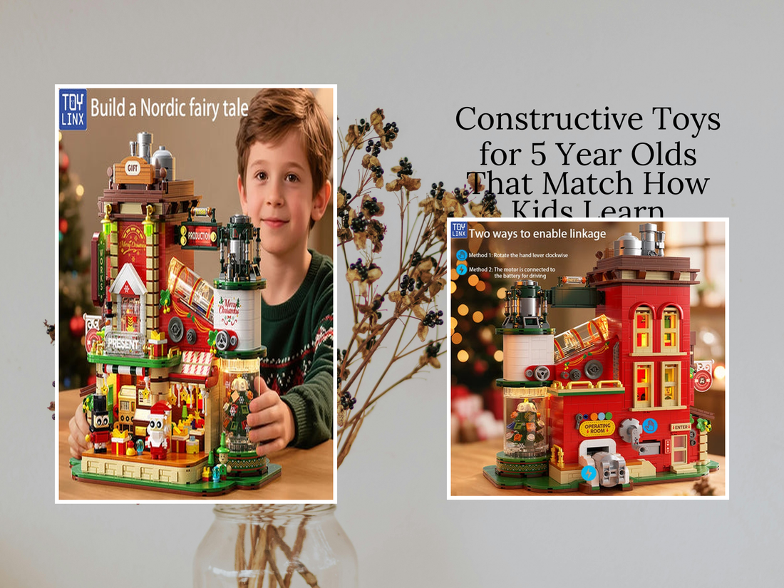 Constructive Toys for 5 Year Olds That Match How Kids Learn