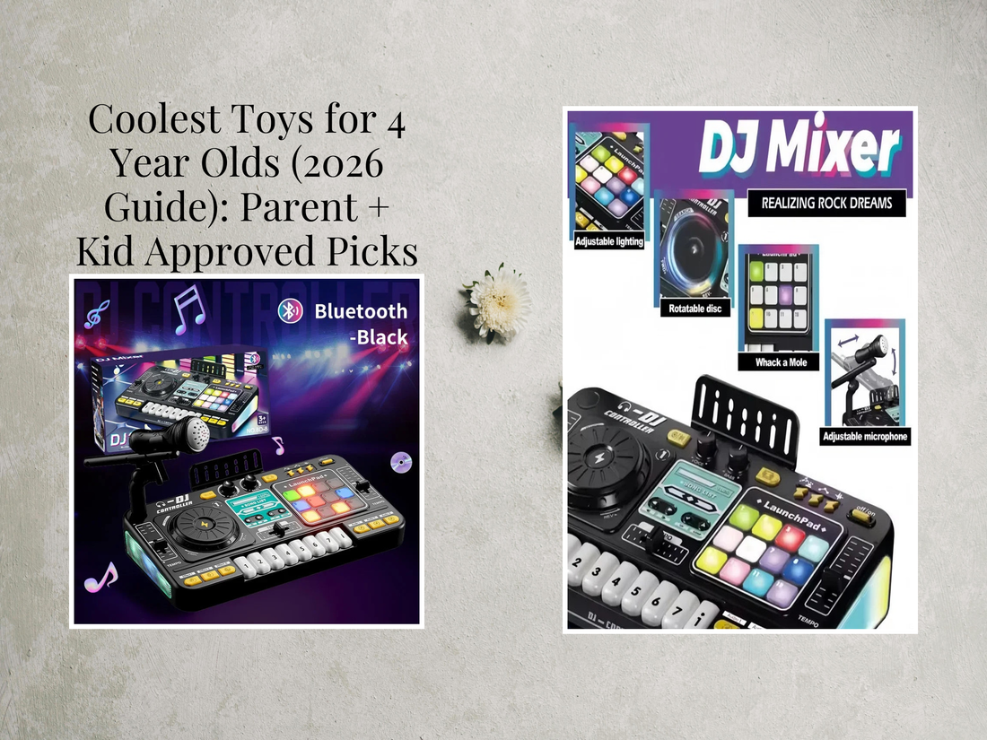 Coolest Toys for 4 Year Olds (2026 Guide): Parent + Kid Approved Picks by Play Style