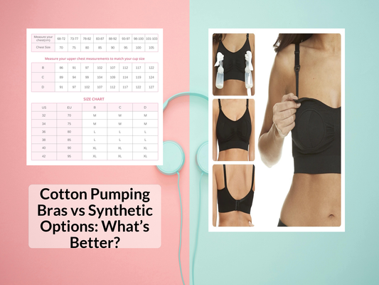 Cotton Pumping Bras vs Synthetic Options: What’s Better?