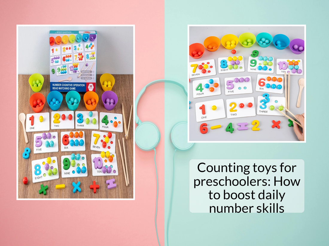 Counting toys for preschoolers: How to boost daily number skills