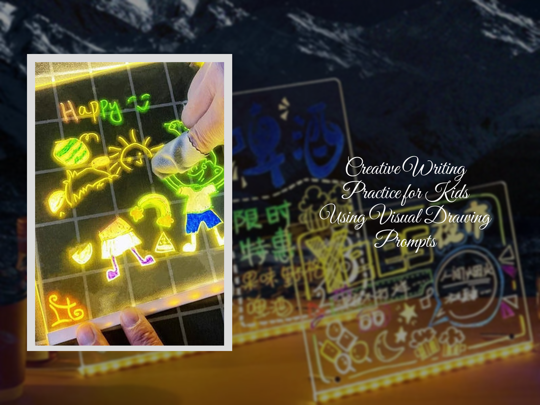 Creative Writing Practice for Kids Using Visual Drawing Prompts