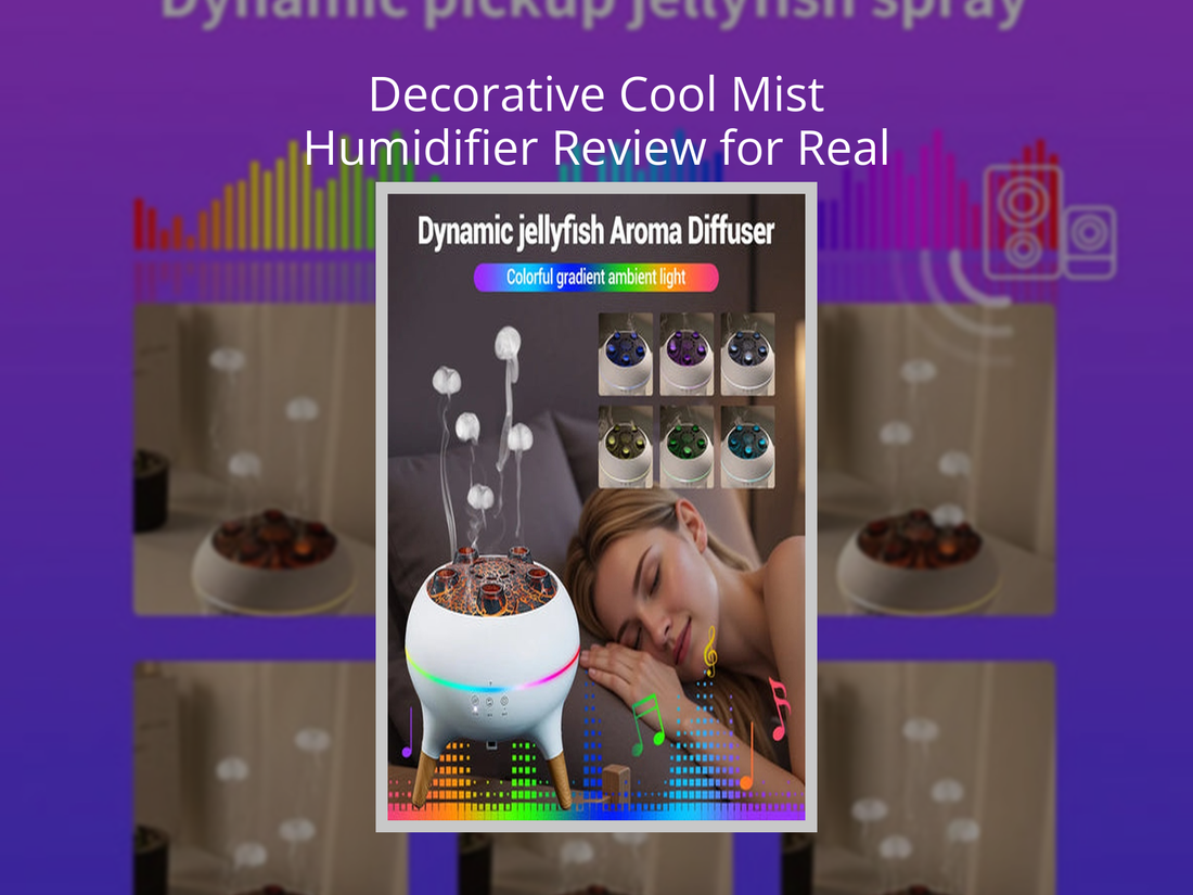 Decorative Cool Mist Humidifier Review for Real Bedrooms