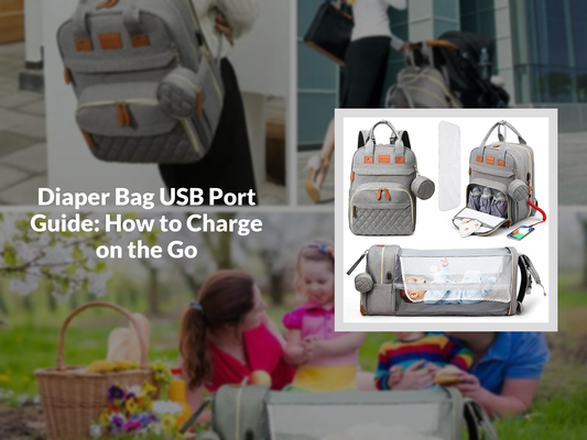 Diaper Bag USB Port Guide: How to Charge on the Go