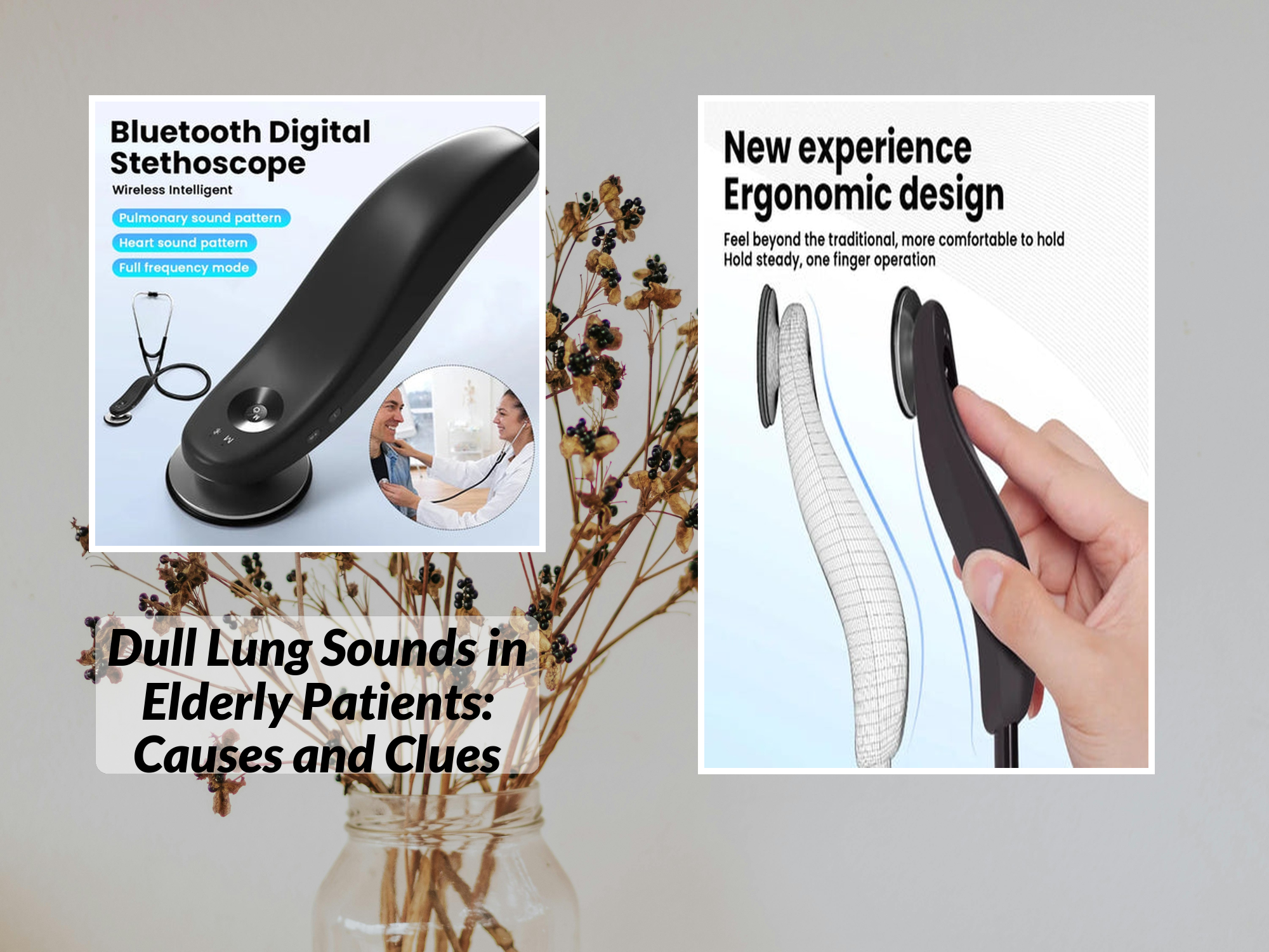Dull Lung Sounds: Amplified Stethoscope vs Noisy Auscultation – KentDO ...