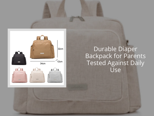 Durable Diaper Backpack for Parents Tested Against Daily Use
