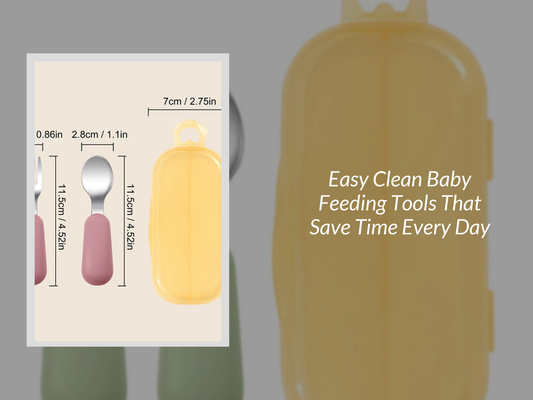 Easy Clean Baby Feeding Tools That Save Time Every Day