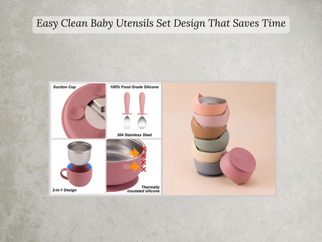 Easy Clean Baby Utensils Set Design That Saves Time