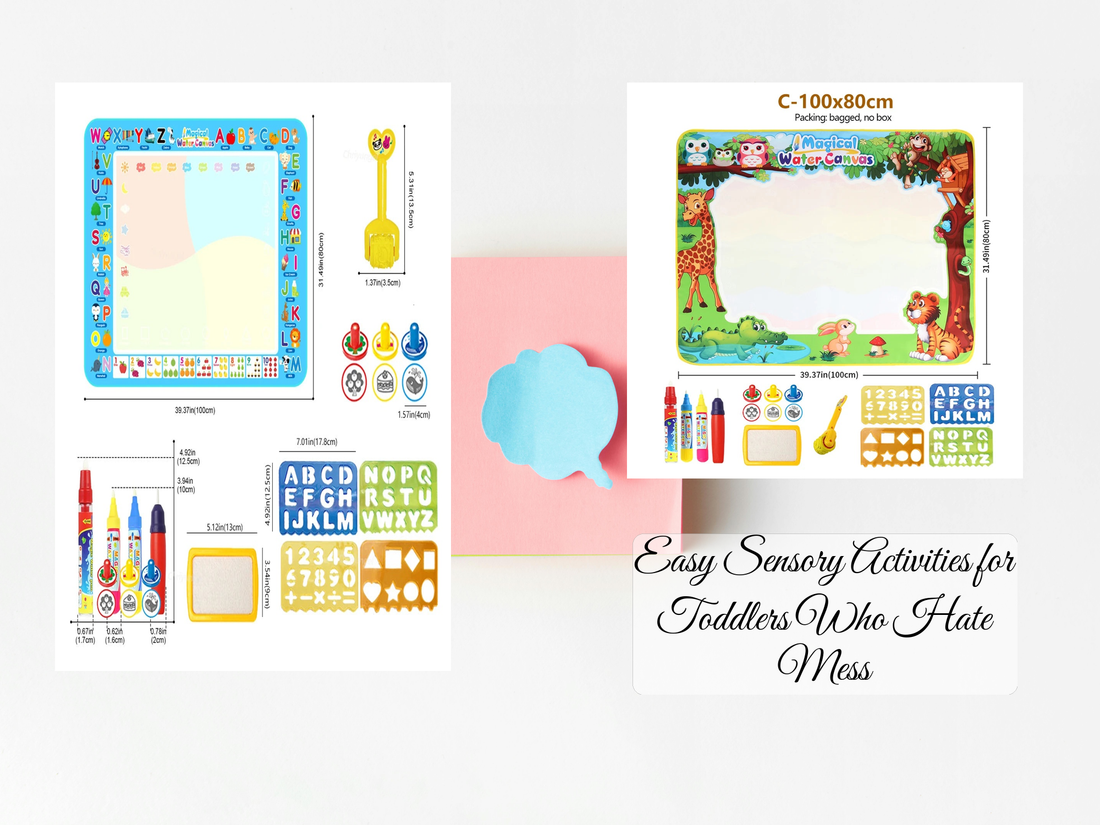 Easy Sensory Activities for Toddlers Who Hate Mess