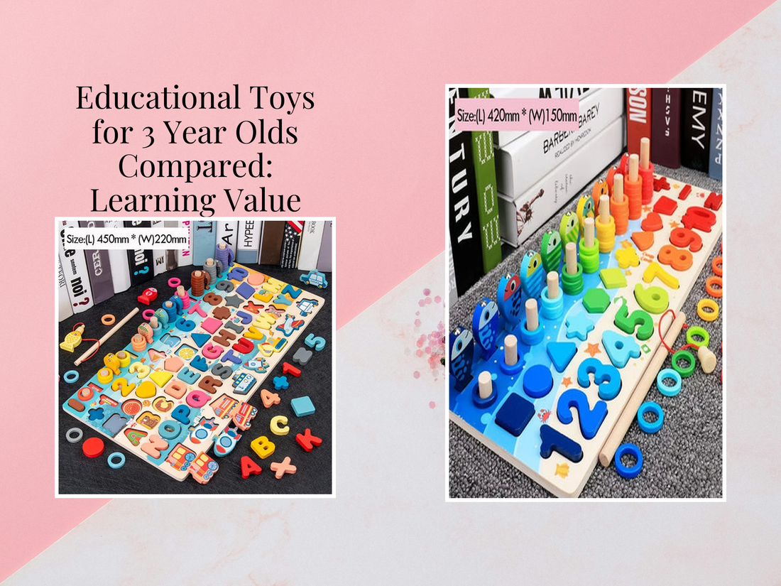 Educational Toys for 3 Year Olds Compared: Learning Value Tested