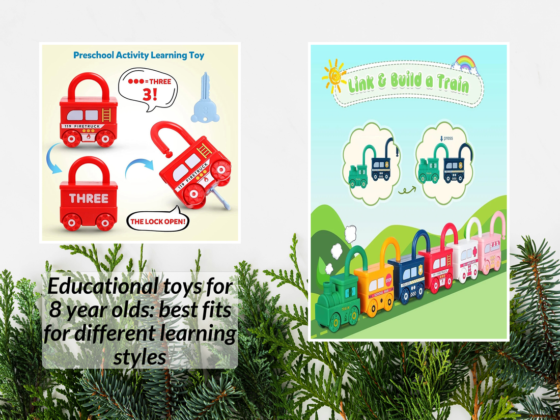 Educational toys for 8 year olds: best fits for different learning styles