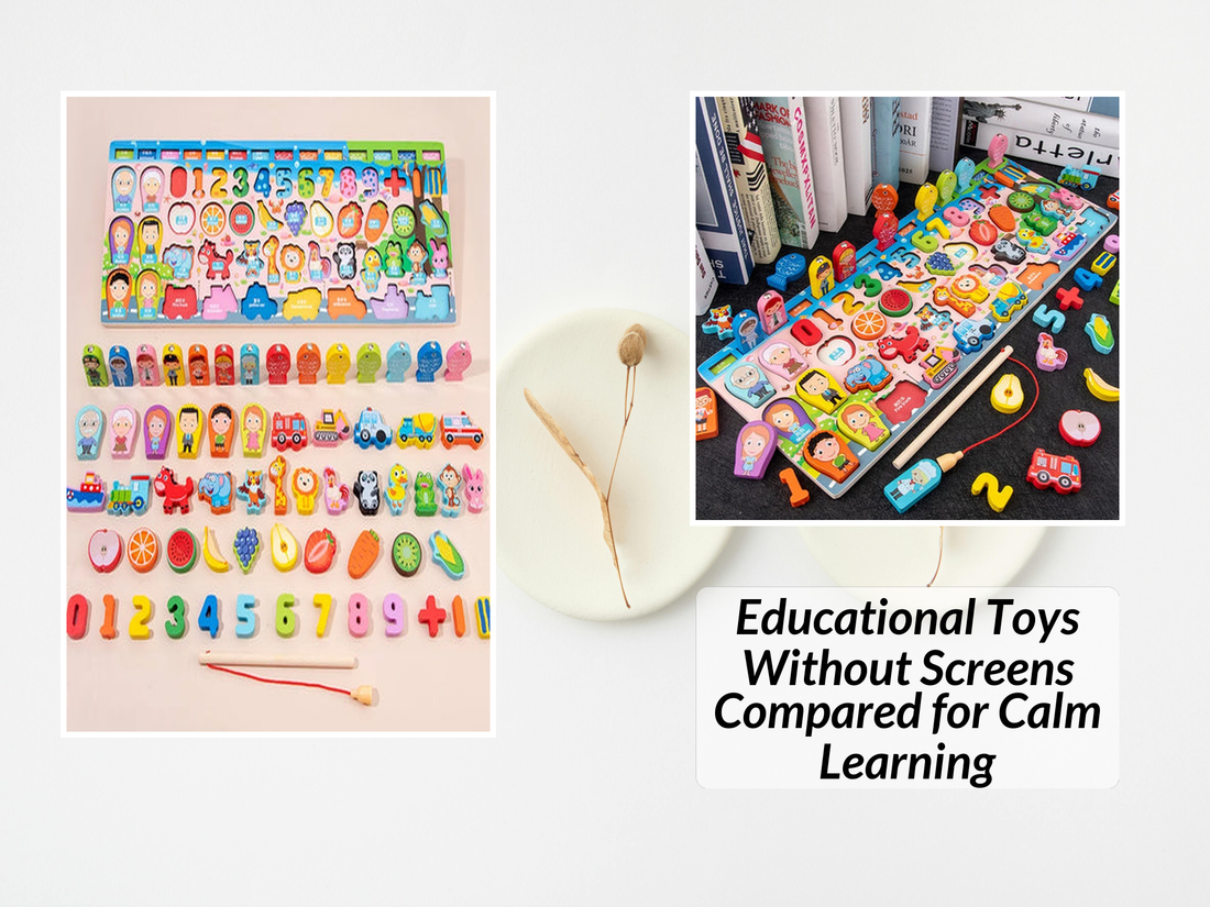 Educational Toys Without Screens Compared for Calm Learning