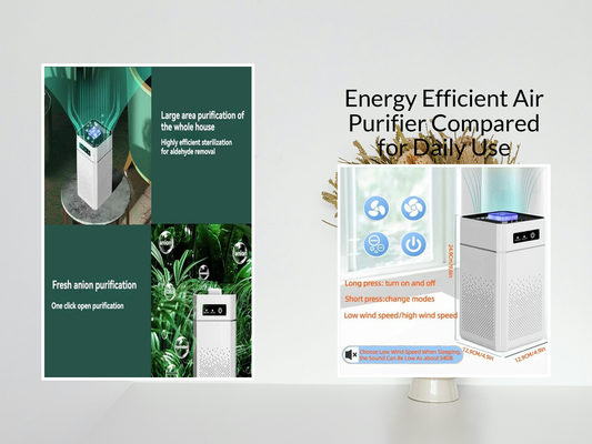 Energy Efficient Air Purifier Compared for Daily Use