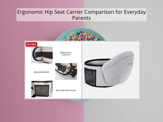 Ergonomic Hip Seat Carrier Comparison for Everyday Parents