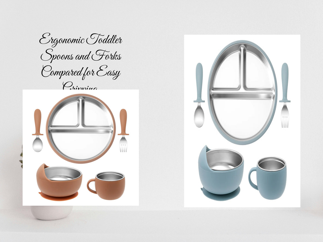 Ergonomic Toddler Spoons and Forks Compared for Easy Gripping