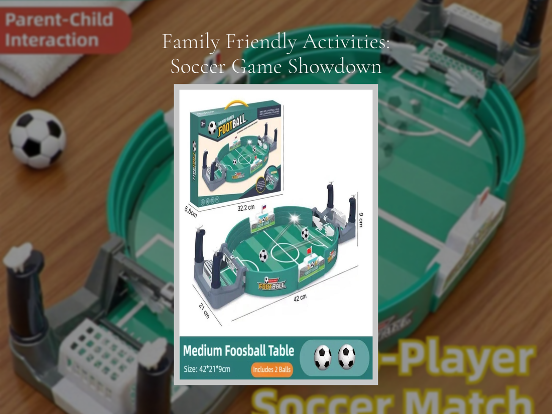 Family Friendly Activities: Soccer Game Showdown