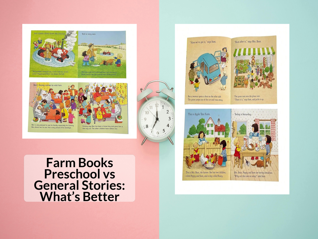 Farm Books Preschool vs General Stories: What’s Better