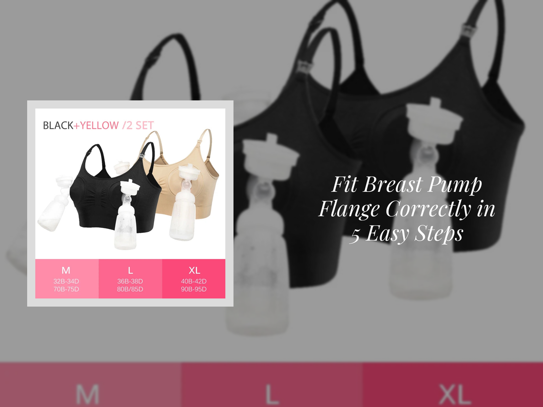 Fit Breast Pump Flange Correctly in 5 Easy Steps