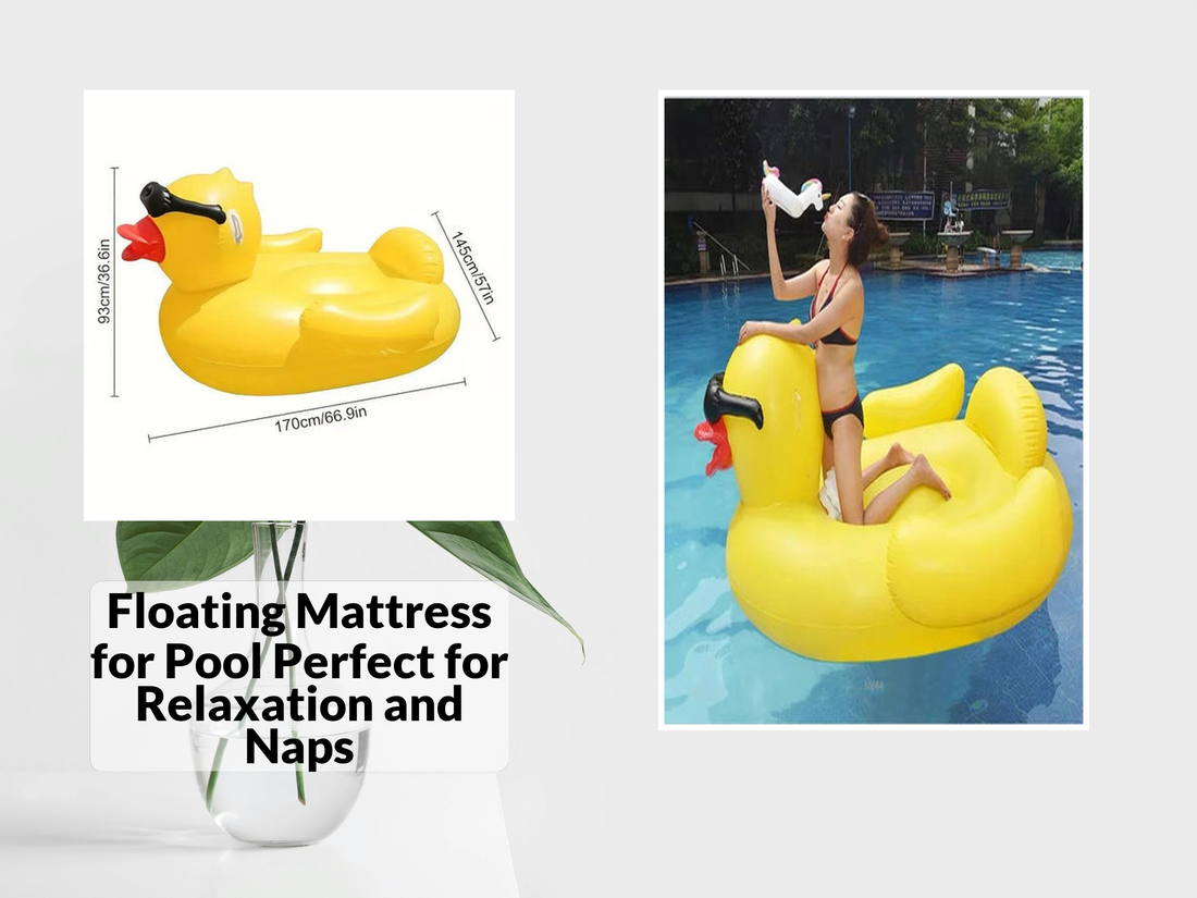 Floating Mattress for Pool Perfect for Relaxation and Naps
