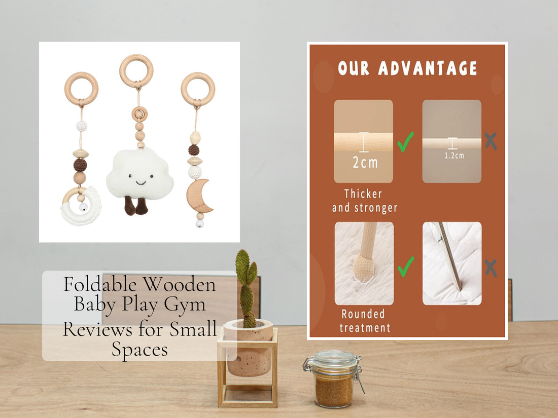 Foldable Wooden Baby Play Gym Reviews for Small Spaces