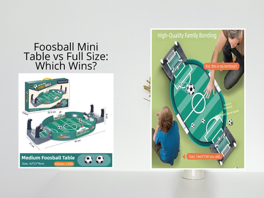 Foosball Mini Table vs Full Size: Which Wins?