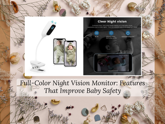 Full-Color Night Vision Monitor: Features That Improve Baby Safety