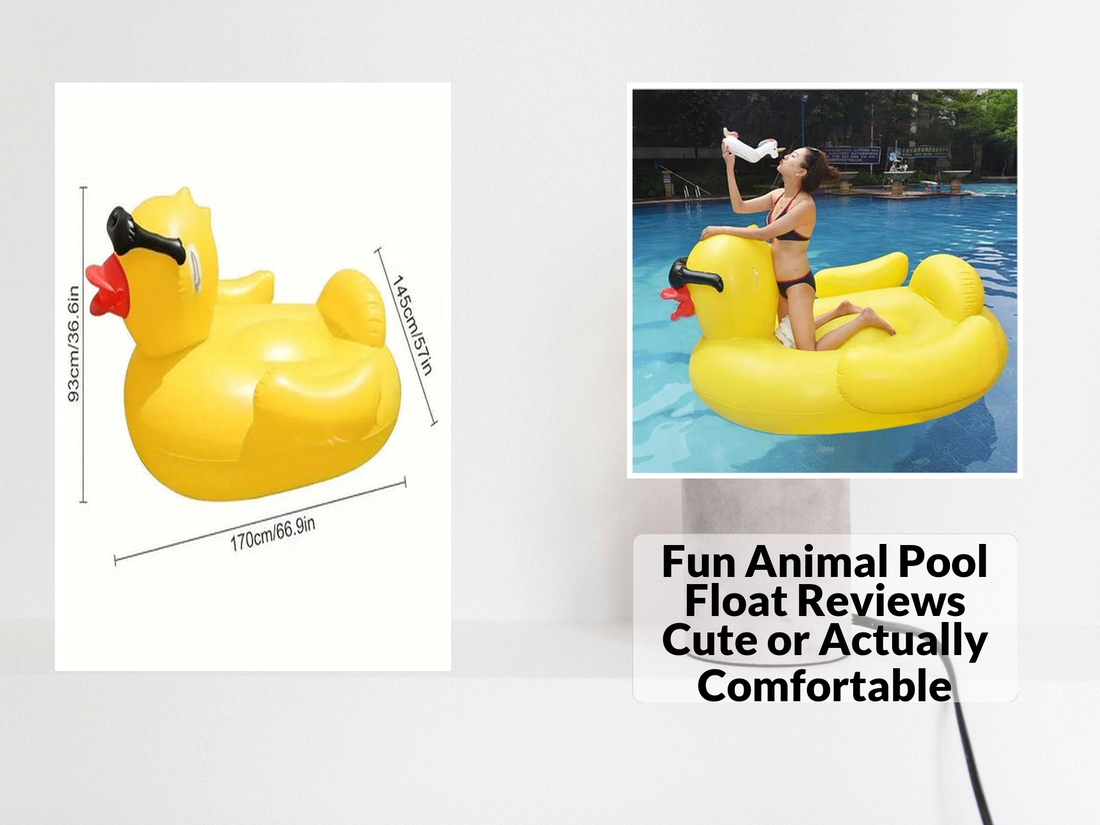 Fun Animal Pool Float Reviews Cute or Actually Comfortable
