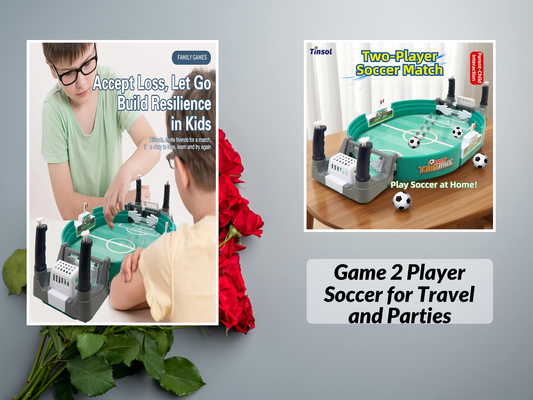 Game 2 Player Soccer for Travel and Parties