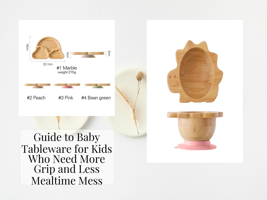 Guide to Baby Tableware for Kids Who Need More Grip and Less Mealtime Mess