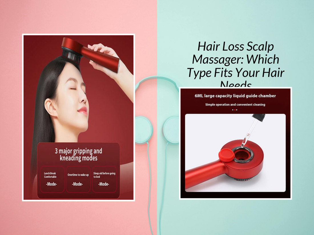 Hair Loss Scalp Massager: Which Type Fits Your Hair Needs