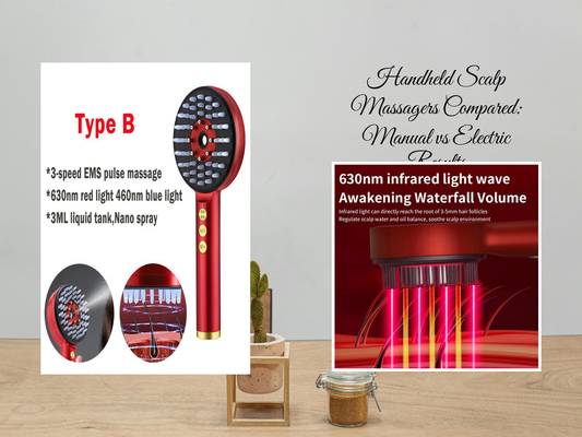 Handheld Scalp Massagers Compared: Manual vs Electric Results