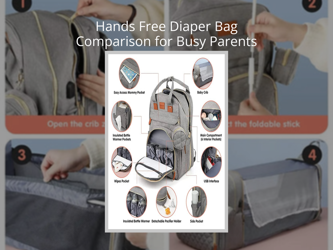 Hands Free Diaper Bag Comparison for Busy Parents