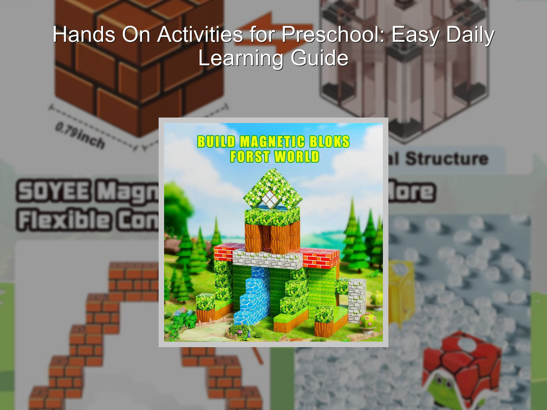 Hands On Activities for Preschool: Easy Daily Learning Guide
