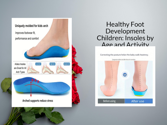 Healthy Foot Development Children: Insoles by Age and Activity