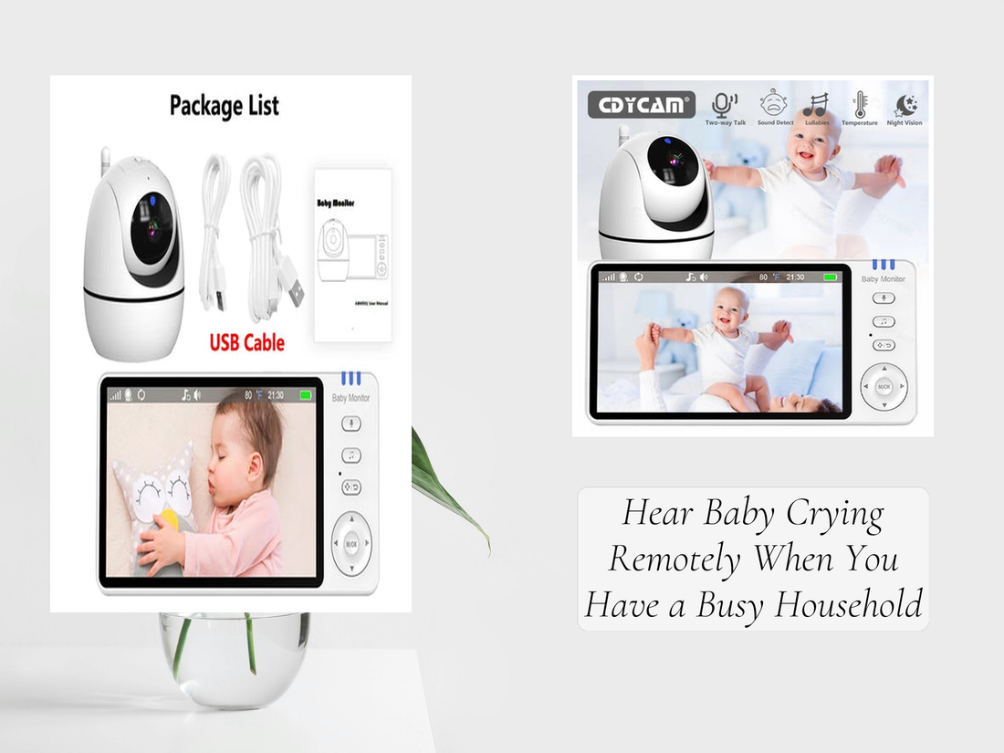 Hear Baby Crying Remotely When You Have a Busy Household