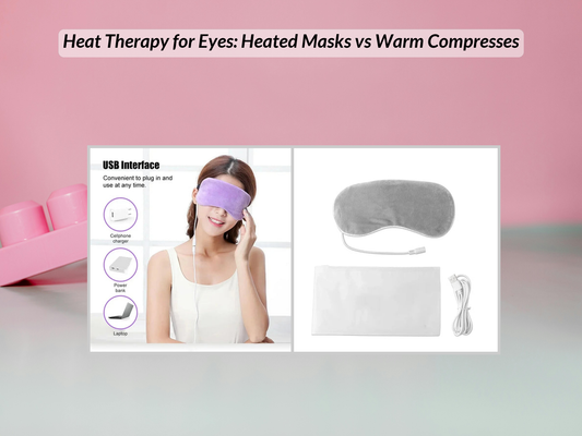 Heat Therapy for Eyes: Heated Masks vs Warm Compresses