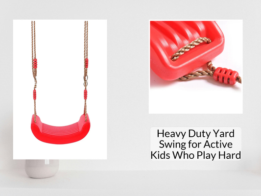 Heavy Duty Yard Swing for Active Kids Who Play Hard