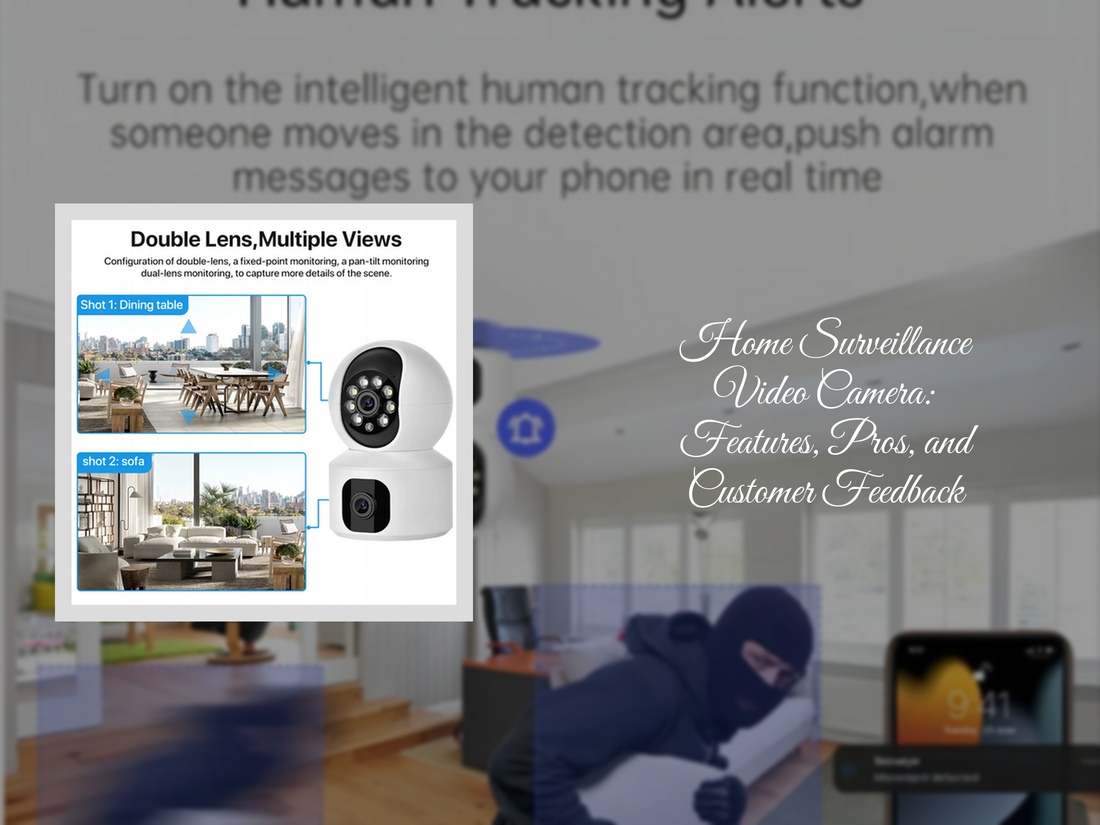 Home Surveillance Video Camera: Features, Pros, and Customer Feedback